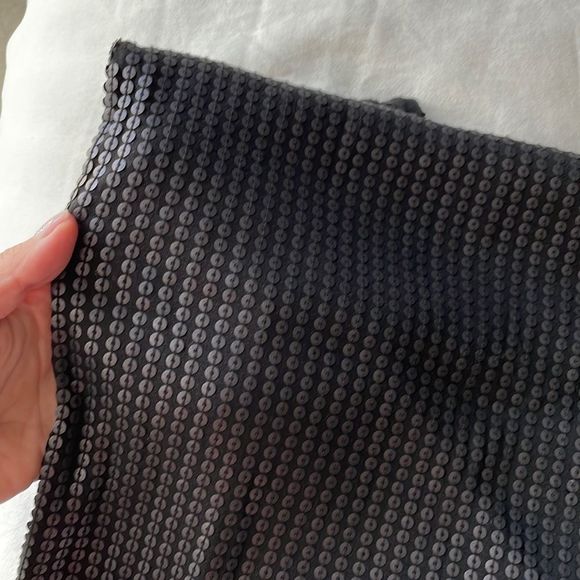 Black Matte Sequin Vince Dress, Size XS - Picture 6 of 6